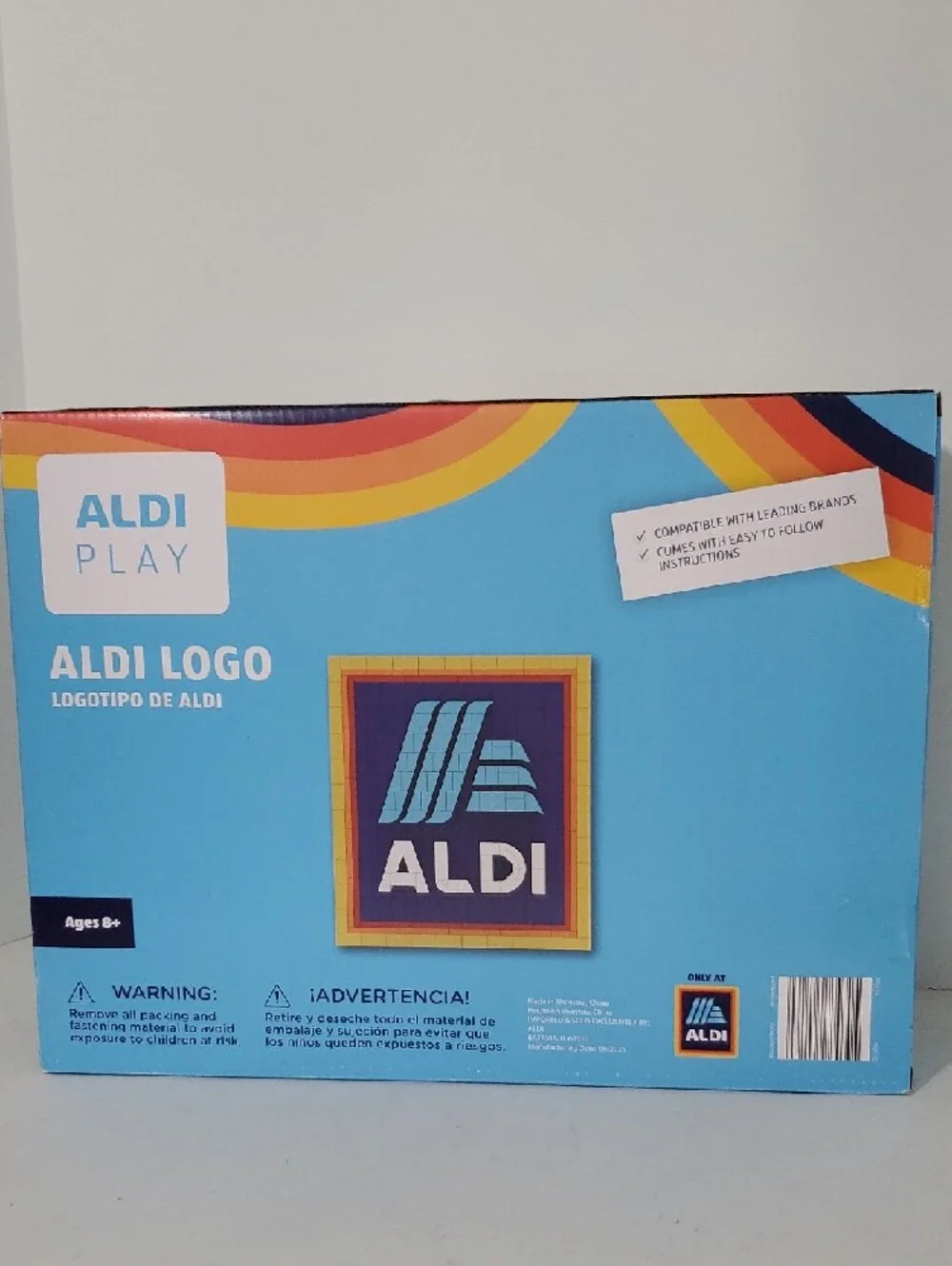 ALDI Play Aldi Grocery Store Logo Bricks Building Set NIB